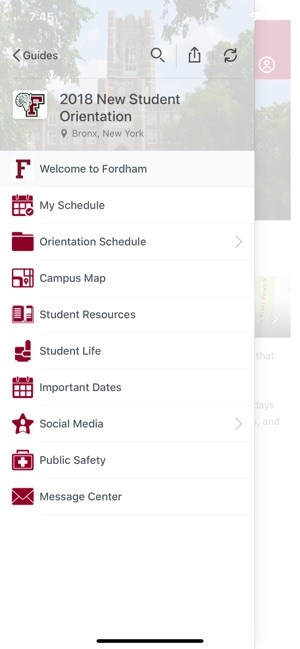 Fordham Orientation(圖2)-速報App