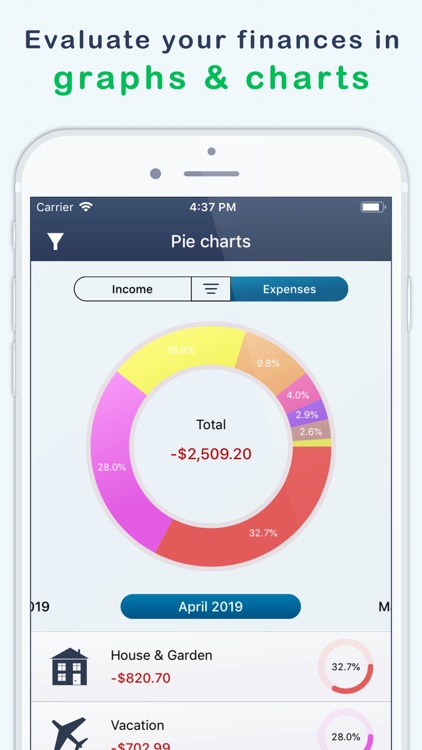 MoneyStats - Expense Tracker