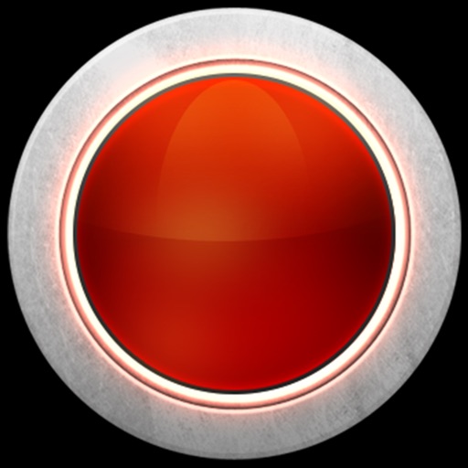 Red Panic Button Icon