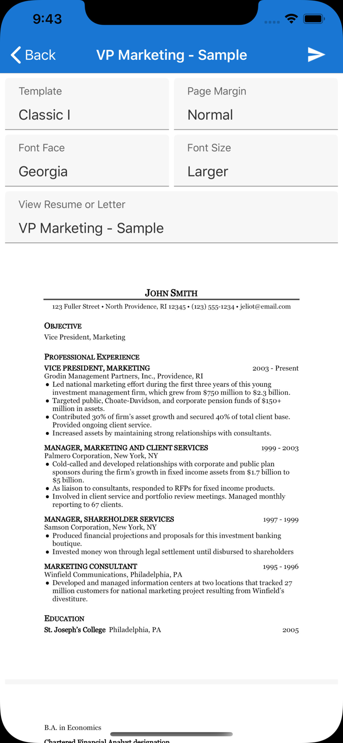 Got Resume Builder