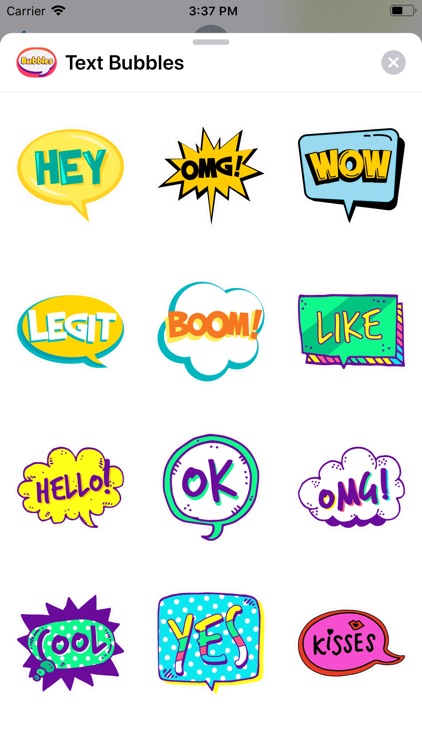 Speech Bubble Stickers ⋆ screenshot-7