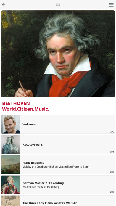 Beethoven Welt.Bürger.Musik. screenshot 2