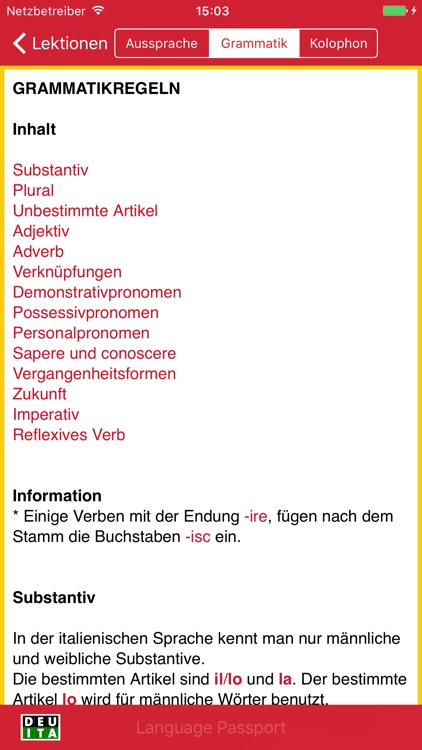 Italienisch | DEU-ITA screenshot-4