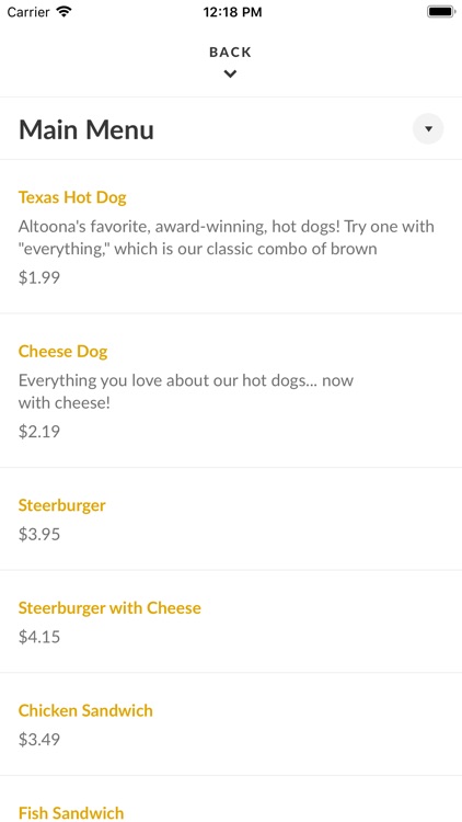 Texas Hot Dogs