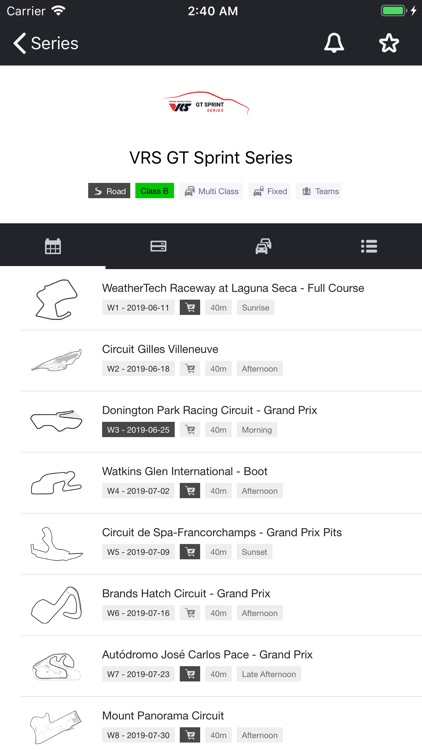 iSchedule for iRacing