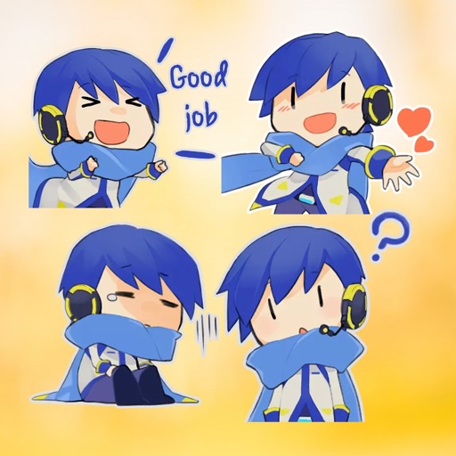 VOCALOID Kaito Stickers