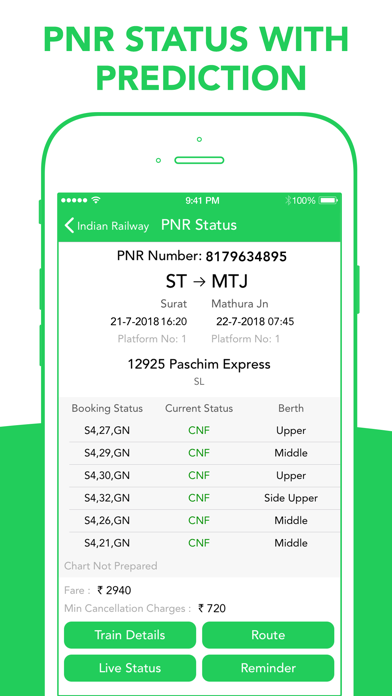 Live Train Chart