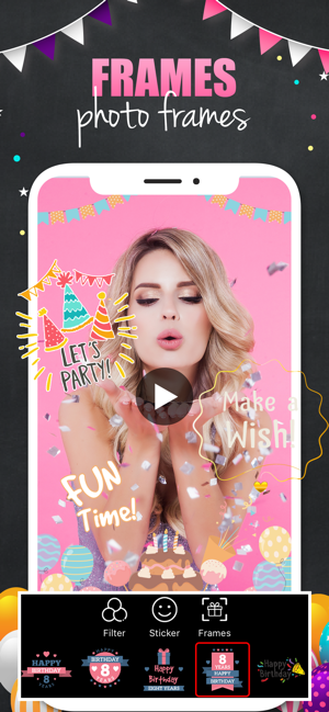 Happy Birthday Video EditorPic(圖5)-速報App