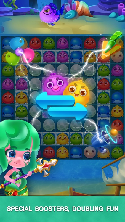 Ocean Crush 2 - fish best game screenshot-4