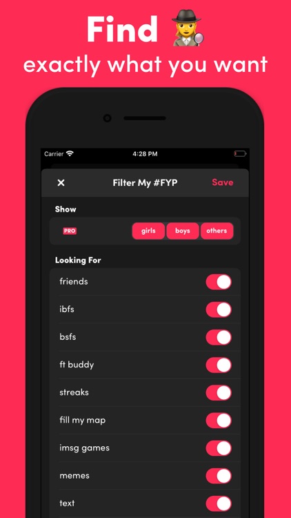 FYP - Meet Friends IBFs & BSFs