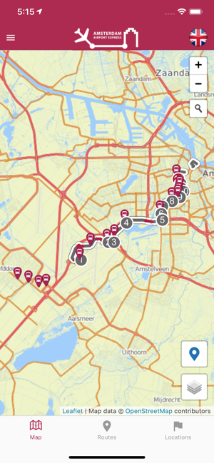 Amsterdam Airport Express(圖1)-速報App