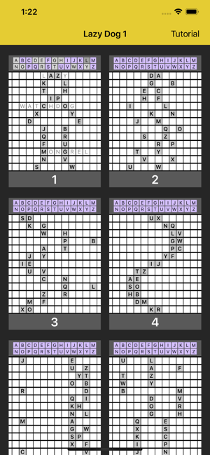 Lazy Dog Word Puzzle Volume 1(圖1)-速報App