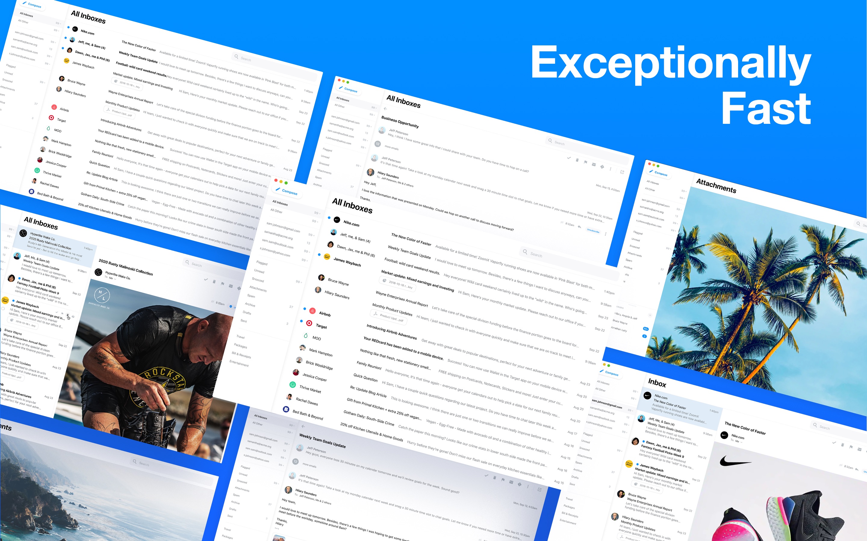 Screenshot do app Email - Edison Mail