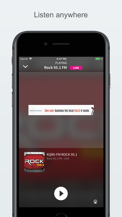 How to cancel & delete KQRX-FM ROCK 95.1 from iphone & ipad 2