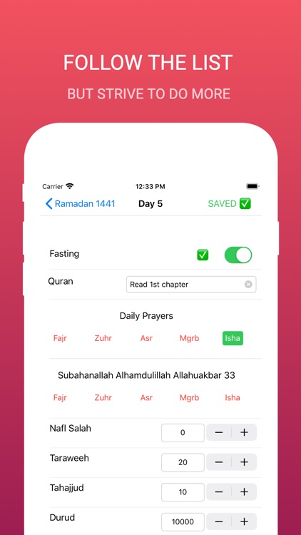 Ramadan Checklist
