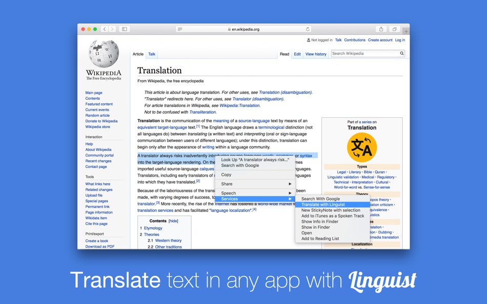 The article translate now. Open and the app перевод. Linguist перевод на русский. Translation of easy text. Bar Google Translate for Mac.