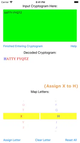 Game screenshot Cryptogram-Assistant apk