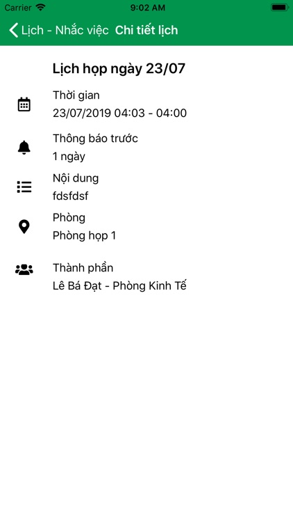 Lịch - Nhắc việc screenshot-3