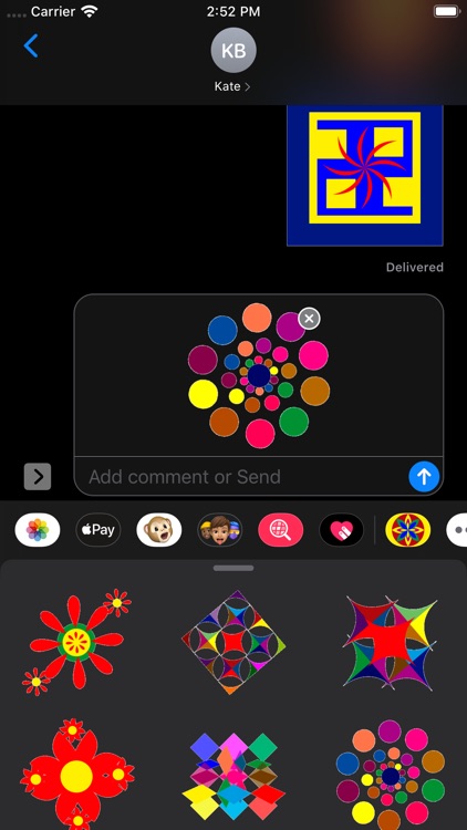 Kaleidos Stickers screenshot-8