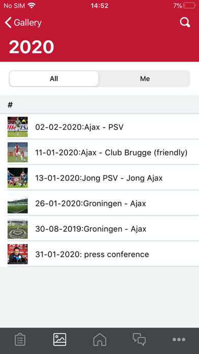 Ajax SocialMedia screenshot 4
