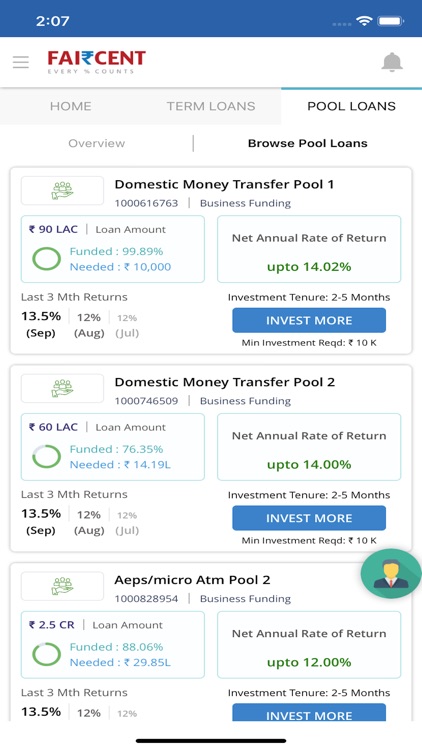 Faircent - P2P Investment screenshot-4