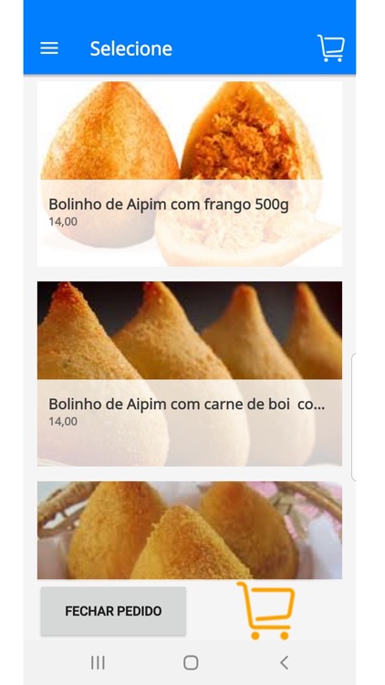 Bolinho de Aipim