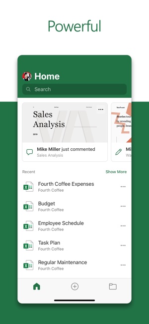 Microsoft Excel On The App Store