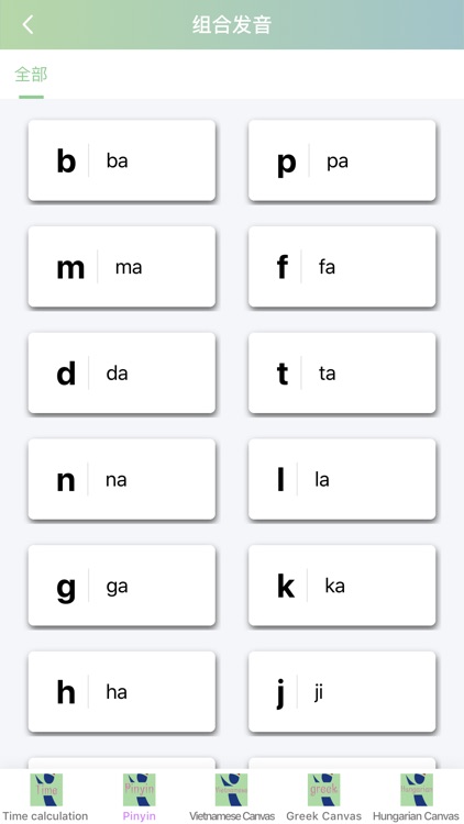 Alphabet & Pinyin