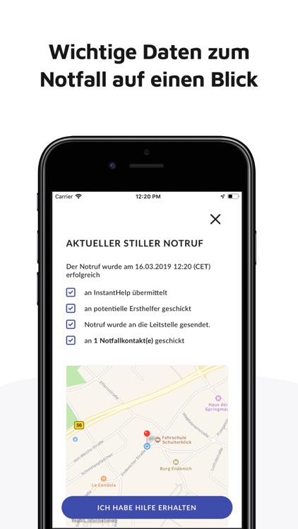 InstantHelp - Notruf screenshot-3