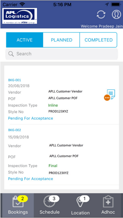 How to cancel & delete QC Inspection from iphone & ipad 2