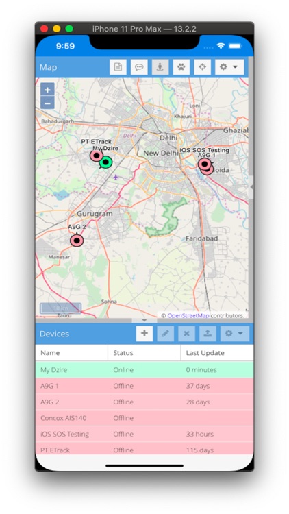 TrackOm2 GPS Tracking App