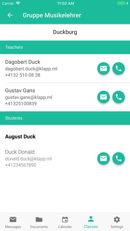 Klapp - School communication screenshot-8