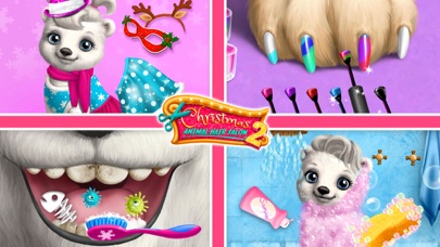 How to cancel & delete Christmas Animal Hair Salon 2 Crazy Santa Makeover from iphone & ipad 4