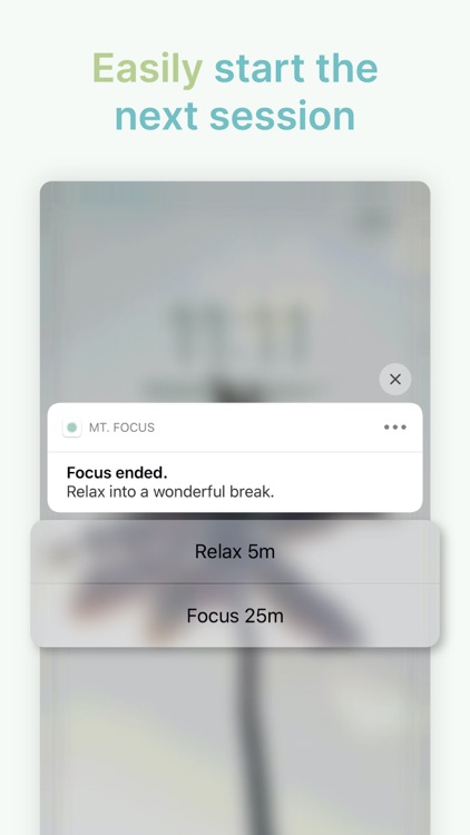 Mt. Focus: Timer & Pomodoro