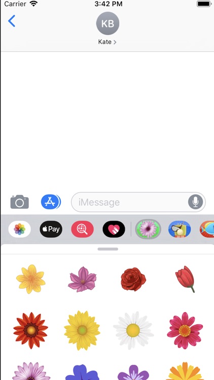 Flowers Emojis Stickers