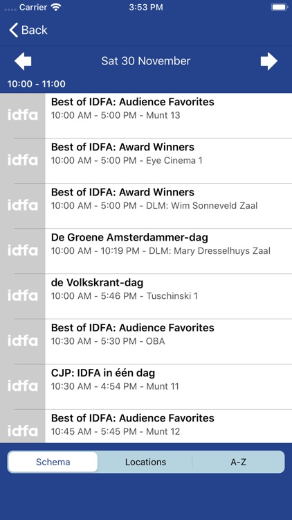 IDFA 2019 screenshot-3