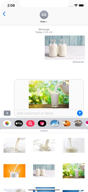 Milk-Emojis Stickers(圖3)-速報App