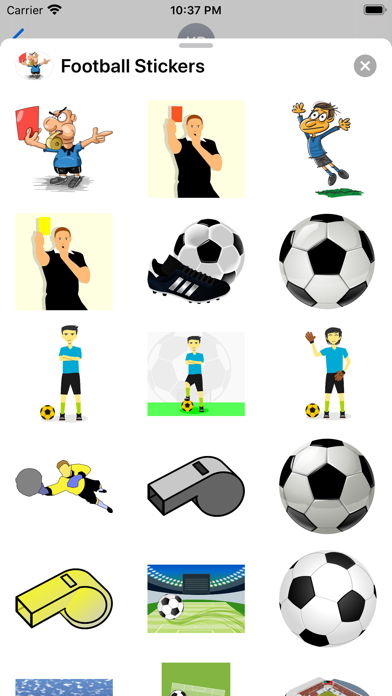 Football Stickers - Soccer screenshot 2