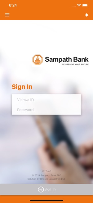 Sampath Bank Mobile App On The App Store