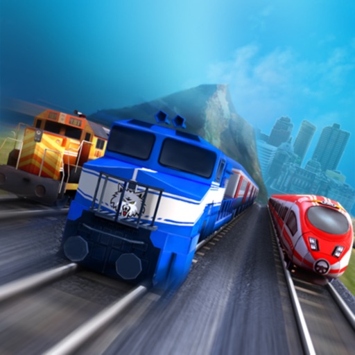 Train racing 3D 2 player