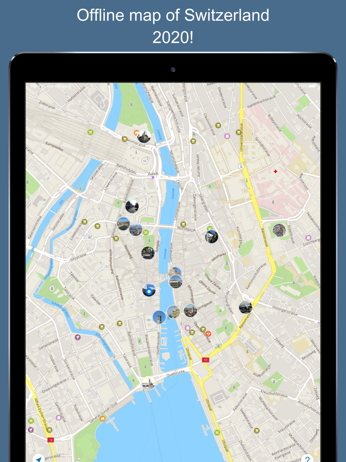 Switzerland 2020 — offline map