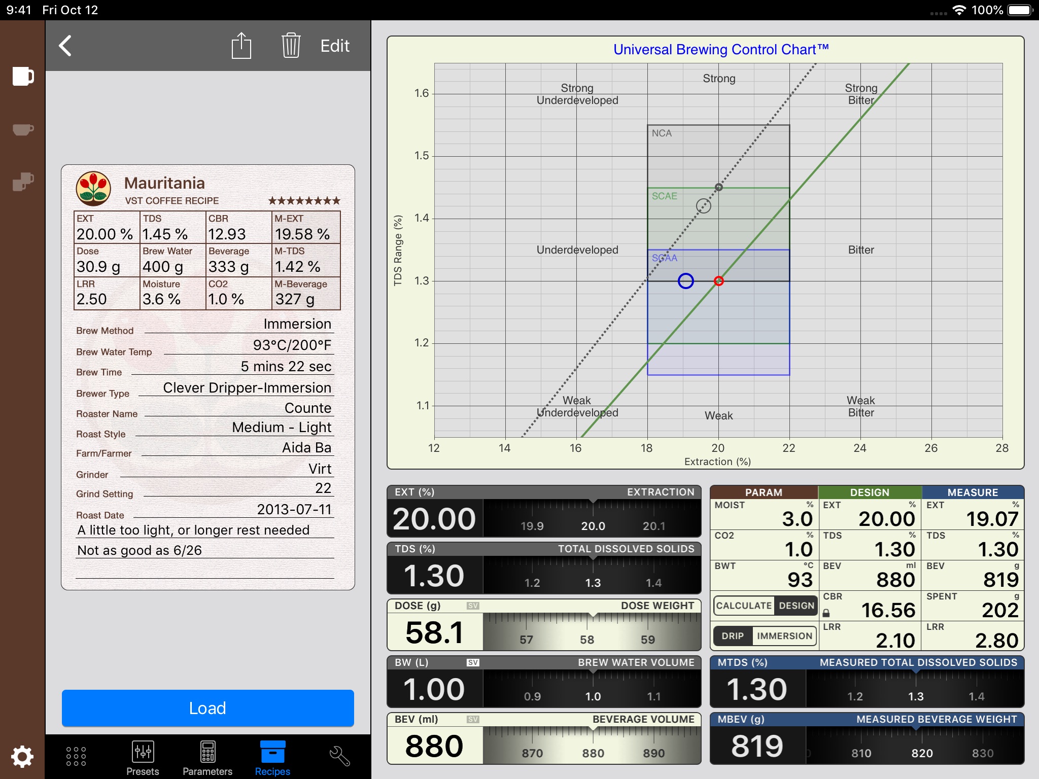 VST CoffeeTools™ for iPad screenshot 4