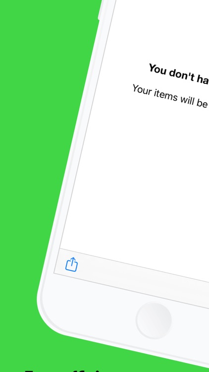 Simple Grocery List - App screenshot-3