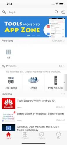 Screenshot 1 Huawei Technical Support iphone