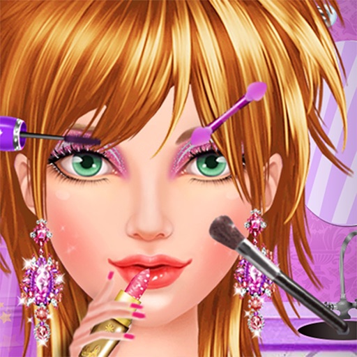 Fancy Glamour Makeup Salon Icon