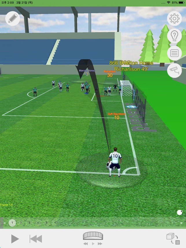 サッカー3d戦術ボード をapp Storeで