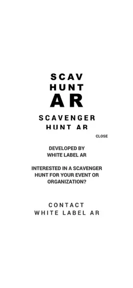 Game screenshot SCAVENGER HUNT AR hack