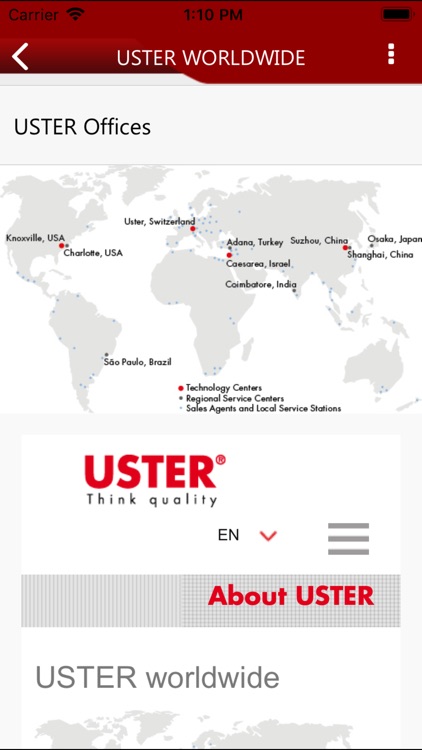 USTER® INSIGHTS screenshot-3