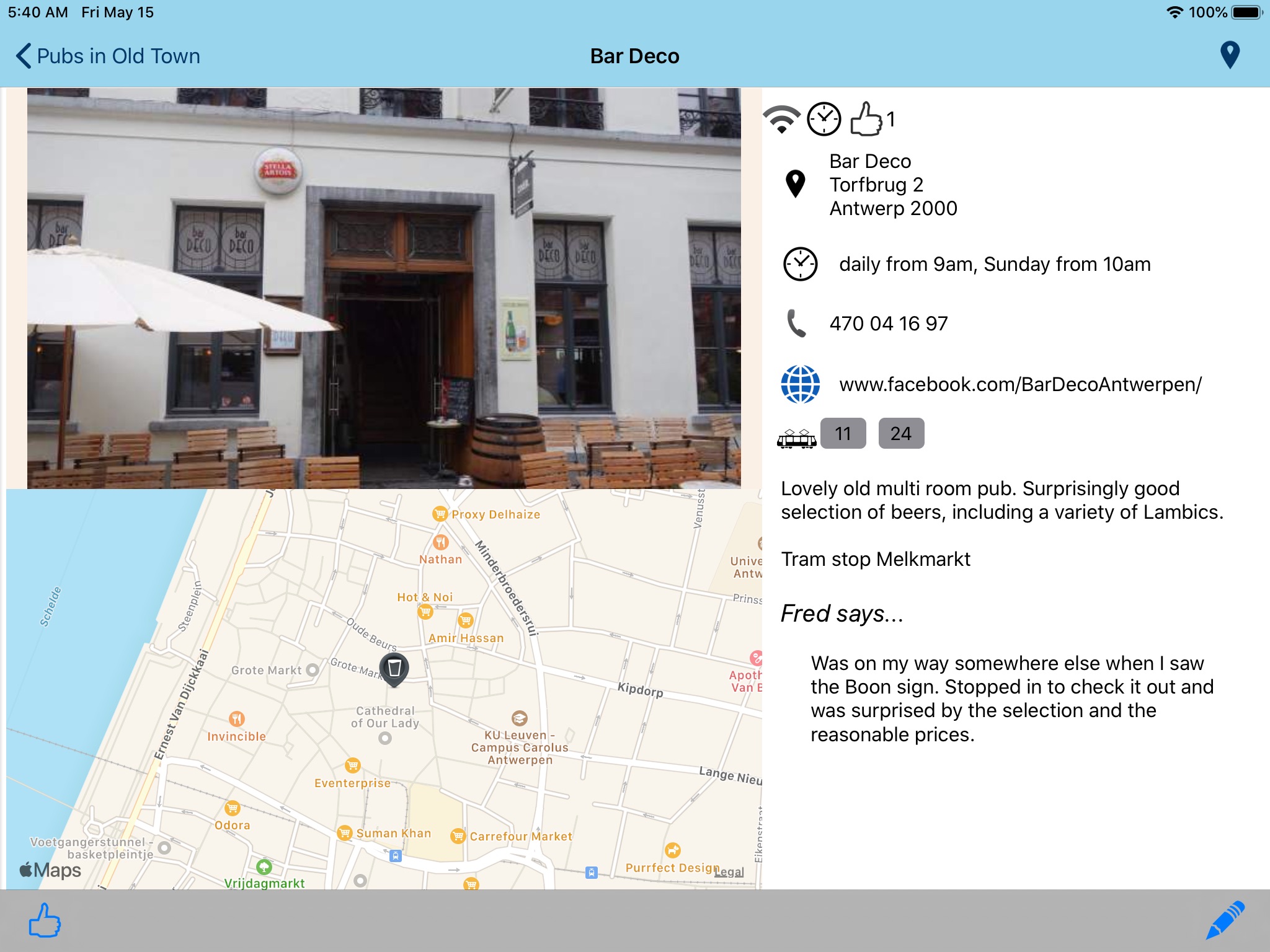 Beer Guide Antwerp screenshot 4