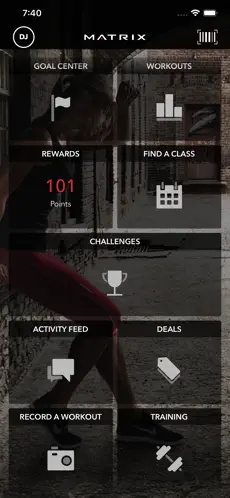 Captura de Pantalla 3 Matrix Workout Tracking iphone